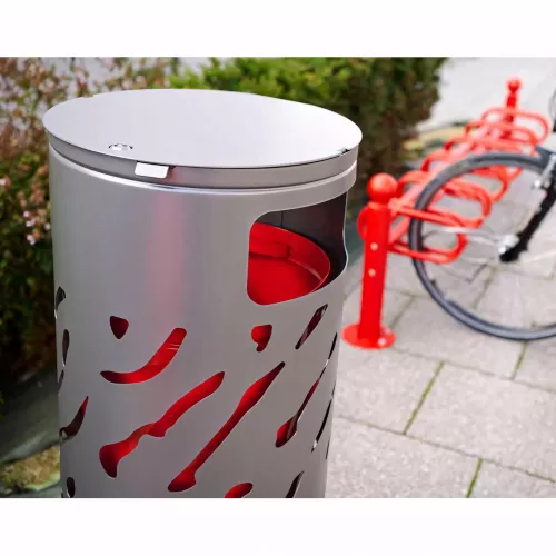 Corbeille Venise couvercle réhaussé 80 litres PROCITY