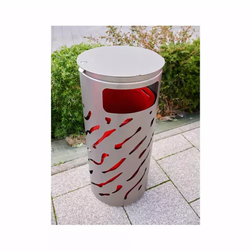 Corbeille Venise couvercle réhaussé 80 litres PROCITY