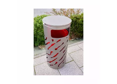 Corbeille Venise couvercle réhaussé 80 litres PROCITY