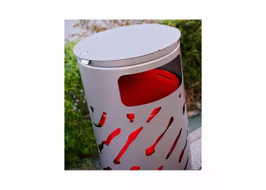 Corbeille Venise couvercle réhaussé 80 litres PROCITY