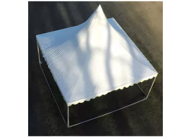 Tente Pagode Alu Garden - 5 x 5 m - Ht 2,20m - Complète