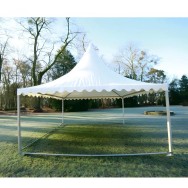 Tente Pagode Alu Garden - 5 x 5 m - Ht 2,20m - Complète