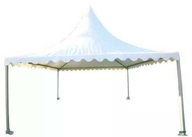 Tente Pagode Alu Garden - 5 x 5 m - Ht 2,20m - Toit + armature