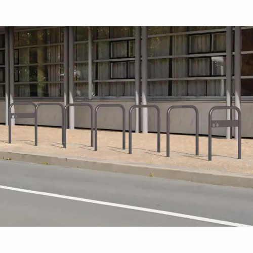 Arceau vélos avec signalétique PROCITY