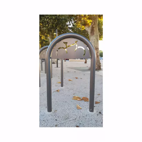 Appui vélos trombone Ø60mm PROCITY
