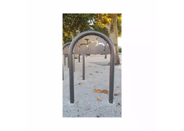 Appui vélos trombone Ø60mm PROCITY