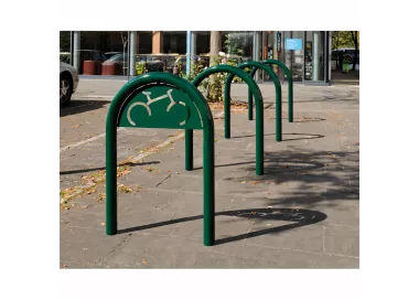 Appui vélos trombone Ø60mm PROCITY