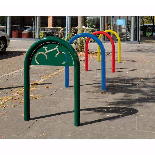 Appui vélos trombone Ø60mm PROCITY