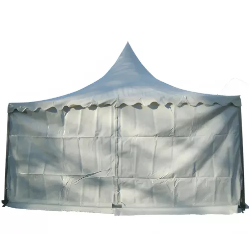 Tente Pagode Alu Garden - 5 x 5 m - Ht 2,50m - Complète