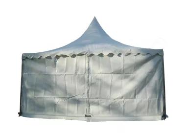 Tente Pagode Alu Garden - 5 x 5 m - Ht 2,50m - Complète