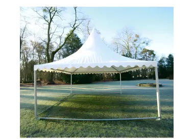 Tente Pagode Alu Garden - 5 x 5 m - Ht 2,50m - Complète
