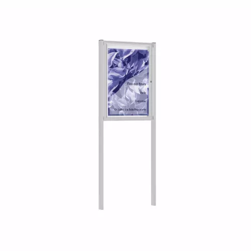Vitrine Classique sur poteaux PROCITY