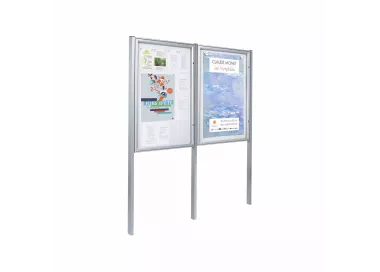 Vitrine Classique sur poteaux PROCITY