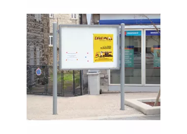 Panneau-vitrine Carrefour PROCITY