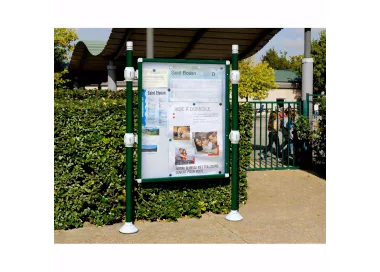 Panneau-vitrines d'information City PROCITY