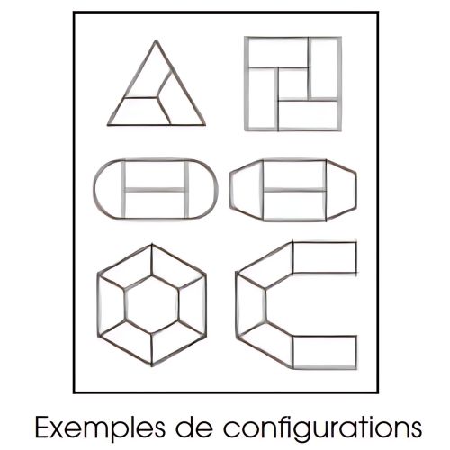 Table Rectangulaire Modulaire Confort