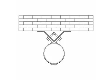 Platines murales pour Cendrier-cigarette