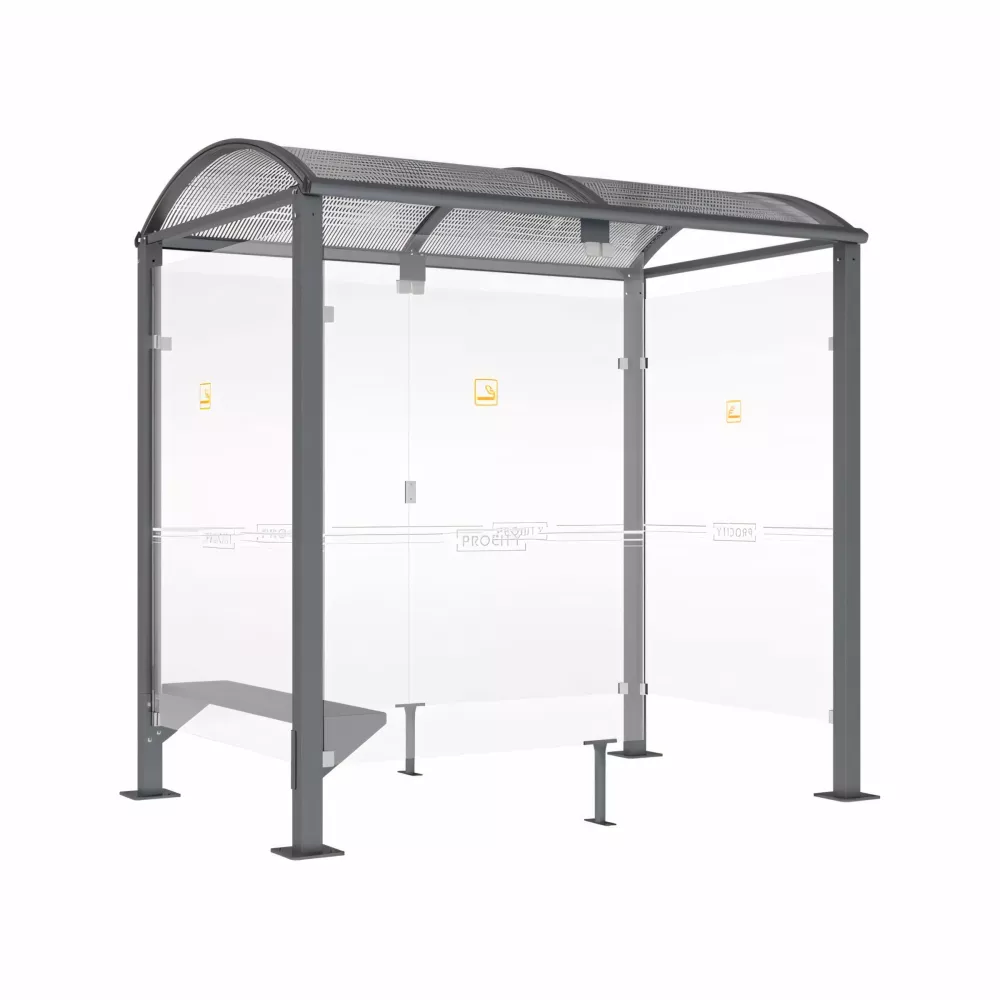 Banquette / tablette pour abris fumeurs Banquette / tablette pour abris fumeurs