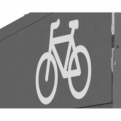 Signalétique symbole "vélo"