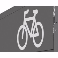 Signalétique symbole "vélo"