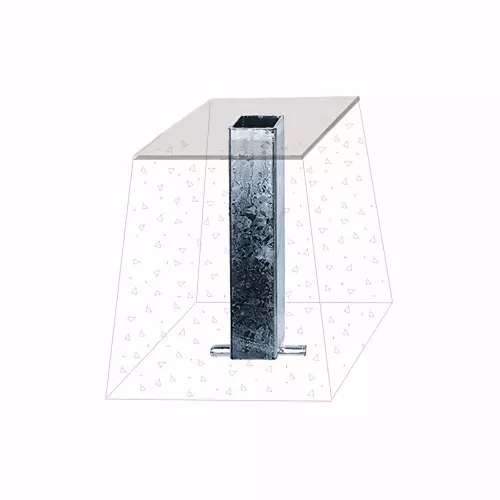 Pieds amovibles pour tube ø 35 mm