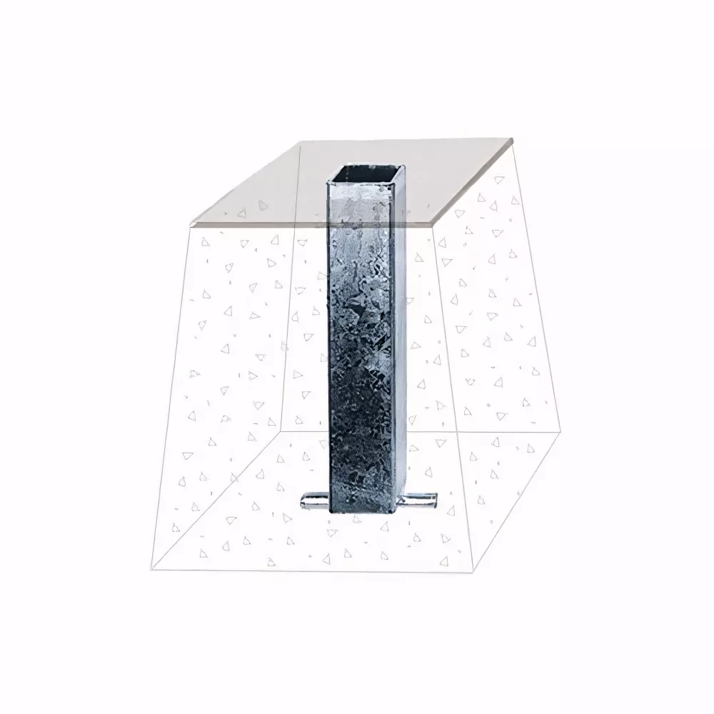 Pieds amovibles pour tube ø 35 mm