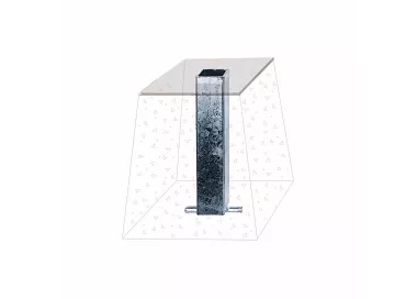 Pieds amovibles pour tube ø 35 mm