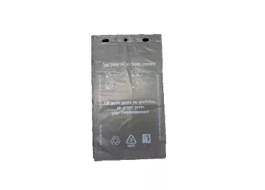 Liasse de sacs gants 3 perçages Pochette de 10 liasses de 50 sachets