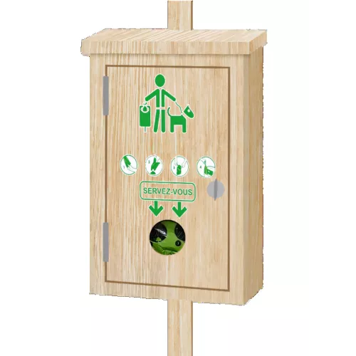Distributeur liasse en bois des Cévennes