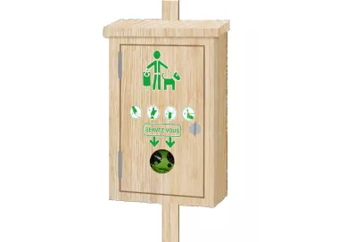 Distributeur liasse en bois des Cévennes