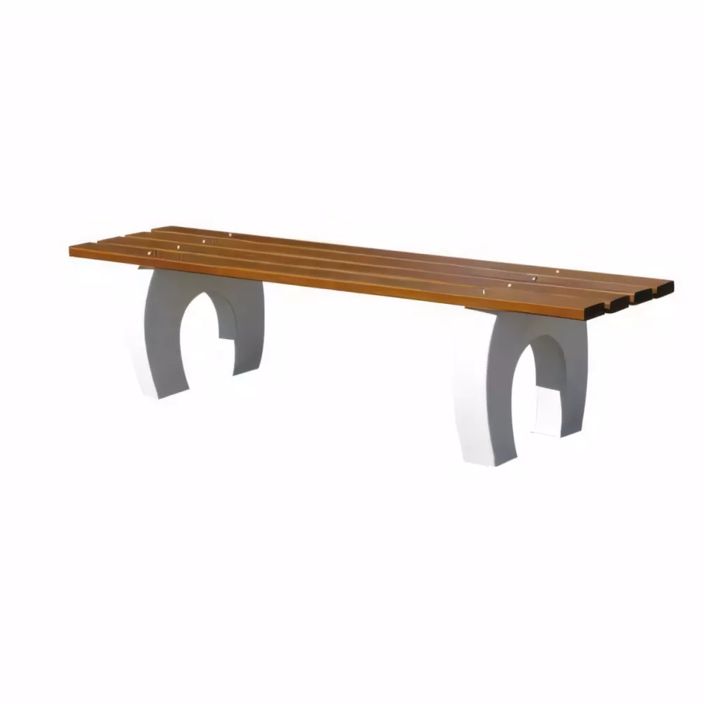 Banquette CHÊNE 180 cm en bois et pied béton Banquette CHÊNE 180 cm en bois et pied béton