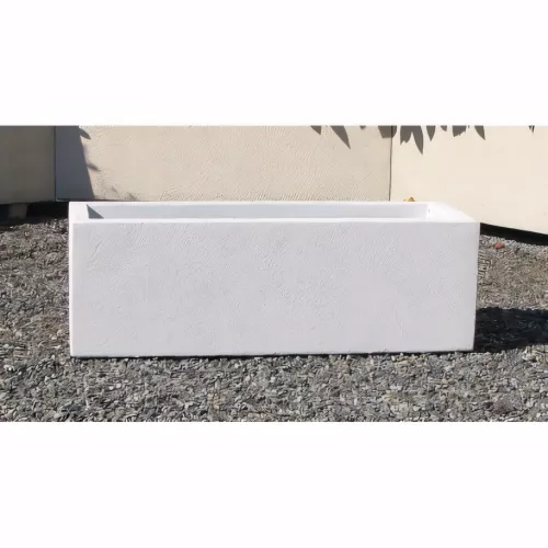 Jardinière rectangulaire en béton AMON