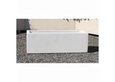Jardinière rectangulaire en béton AMON
