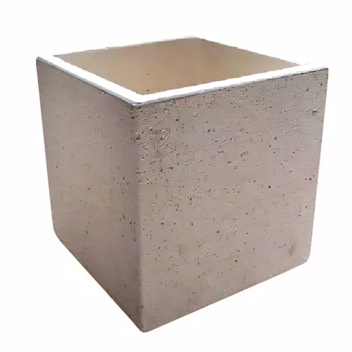 Jardinière carrée en béton HORUS