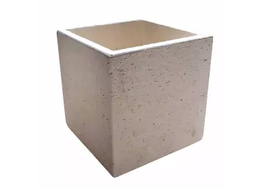 Jardinière carrée en béton HORUS
