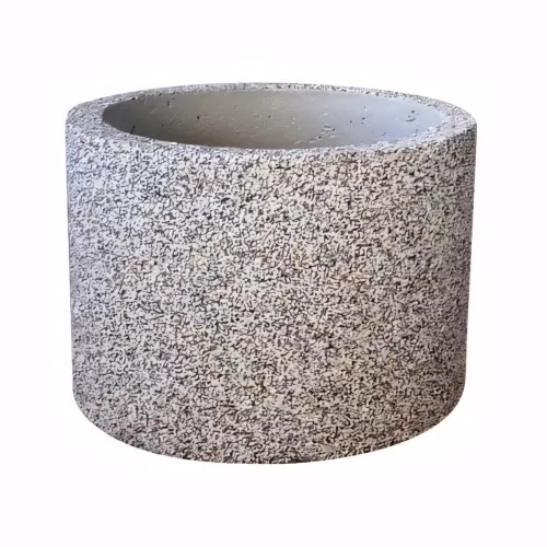 Jardinière ronde en béton MANÉTHON