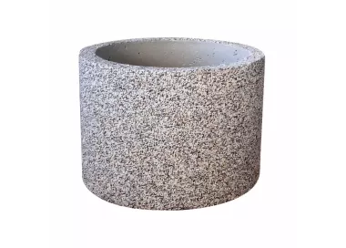 Jardinière ronde en béton MANÉTHON