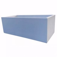 Jardinière rectangulaire en béton SETHI