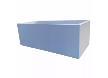 Jardinière rectangulaire en béton SETHI