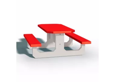 Table de pique-nique en béton OCTOGONALE
