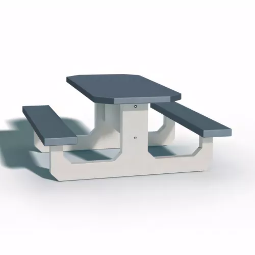 Table de pique-nique en béton OCTOGONALE