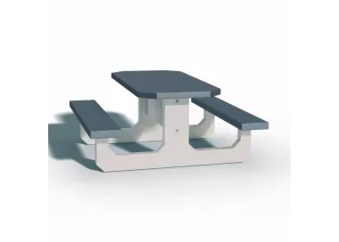 Table de pique-nique en béton OCTOGONALE