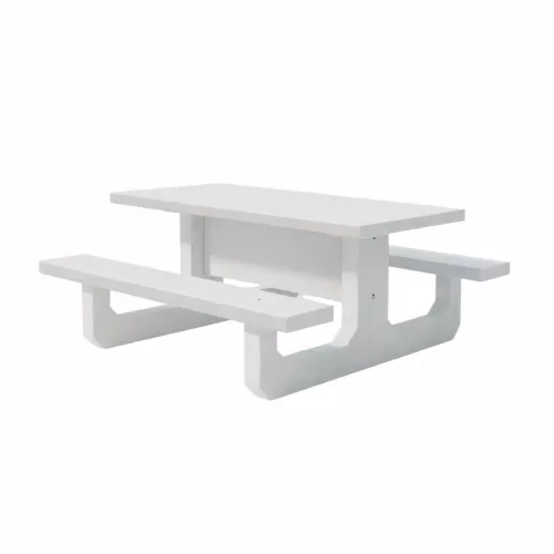 Table de pique-nique en béton RECTANGLE