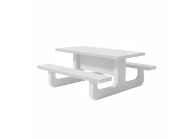 Table de pique-nique en béton RECTANGLE