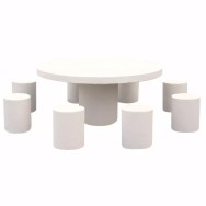 Table de pique-nique enfants en béton BAMBINI
