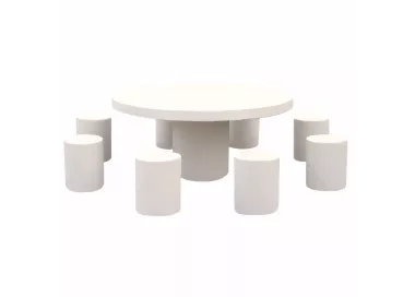 Table de pique-nique enfants en béton BAMBINI