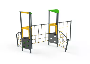 Ensemble de jeu en métal Andromède