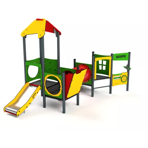 Ensemble de jeu en métal Centaure