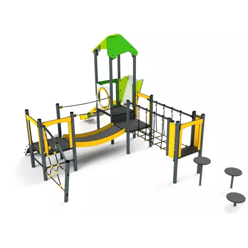 Ensemble de jeu en métal Crux