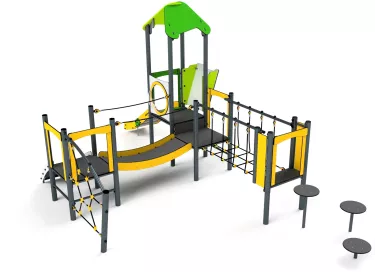 Ensemble de jeu en métal Crux